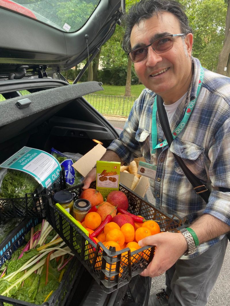 OLIO's food waste heroes pick up and redistribute food that would otherwise go to landfill.